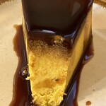 カレーショップ フェンネル - かぼちゃのプリンの断面