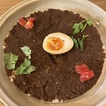 カレーショップ フェンネル - ドライカレーのアップ