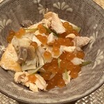 祇園 にし - 鮭、イクラ、松茸ご飯
