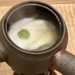 祇園 にし - クエ、松茸、蛤の土瓶蒸し