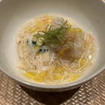 祇園 にし - 海老芋と湯葉の炊き合わせ