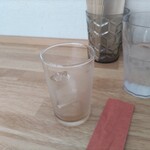 笑味処 よってっ亭 - アイスコーヒー飲んじゃいました