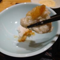 玄水 - 蕎麦がき　大根おろし＆醤油で