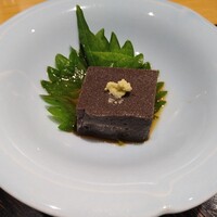 玄水 - 黒胡麻豆腐