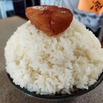 ドライブインあけみ - 辛子明太子ごはん大盛