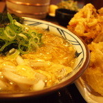 丸亀製麺 - のりたまあんかけ。