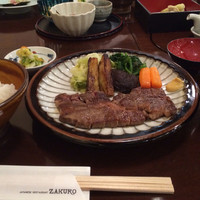 ざくろ TBS店 - 香り醤油ステーキ(^ ^)
