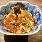 Ji-Cube - 冷し汁なし担々麺 雲丹と魚卵