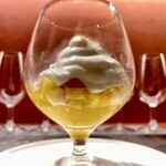 Ji-Cube - アップルマンゴープリン ココナツのエスプーマ