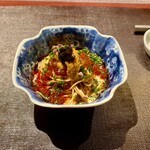 Ji-Cube - 冷し汁なし担々麺 雲丹と魚卵