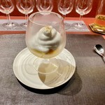 Ji-Cube - アップルマンゴープリン ココナツのエスプーマ