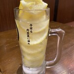 Nikudofu to Lemon Sour Taishu Shokudo Yasubee Asti Mishima Sausu Ten - 