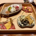 炎水 - 季節野菜の八寸