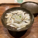 炎水 - 鱧と松茸のお椀