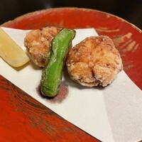 山の茶屋 - 揚げしんじょう