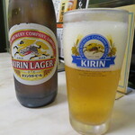 焼肉キッチン 一龍 - キリンラガービール