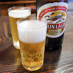 室町 砂場 - KIRIN LAGER BEER