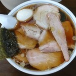 とらや分店 村田や - 焼豚メン＋大盛＋煮玉子‼️