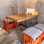 天ぷらスタンド 北吉 - テーブル