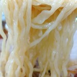 とらや分店 村田や - 自家製麺の細平打ち麺はツルモチ(^^)d