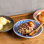 天ぷらスタンド 北吉 - デザート集合