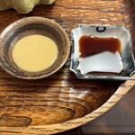 比良山荘 - 酢味噌と醤油