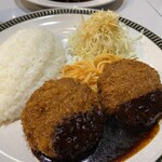 レストラン三幸 - メンチカツ定食