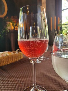 ブラッセリーナカガワ - ノンアル泡