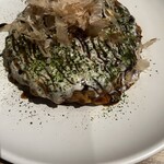 鉄板焼きaja彩 - お好み焼き　豚肉　チーズ