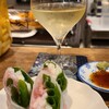 小料理とおばんざい 花かりん - おつまみ①葱トロ生春巻き(税込600円)
お酒①サンテロ・ブラック・ブリュットNV(スパークリングワイン、スプマンテ、イタリア)(税込500円)