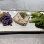 パフェ、珈琲、酒、佐藤 - お酒のお通し　330円