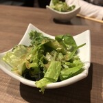 ステーキ&ハンバーグそして勝揚げ 肉山 - サラダ