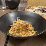 トラットリア・ポンテ 奈良 - ウニのパスタ十津川柚べし→ウニの味が濃厚