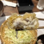 とんかつ 蒼樹 - 鱈の白子フライ