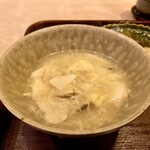 霞町 やまがみ - 鱧松茸の雑炊