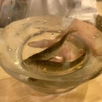 霞町 やまがみ - 子持ち鮎