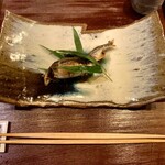 霞町 やまがみ - 子持ち鮎