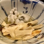 霞町 やまがみ - 鱧と松茸の鍋