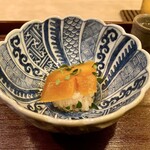 霞町 やまがみ - からすみの飯蒸し