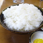 ハンター - 飯大盛りの量に吃驚