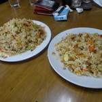 ハンター - 焼き飯の大盛りとノーマルヒル