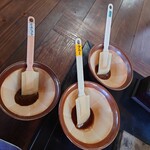 いろり焼 大柳 - 山椒、くるみ、えごまと3種の味が楽しめる