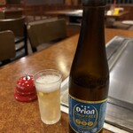 ステーキハウス朝日レストラン - 運転なのでノンアルコールのオリオンビール