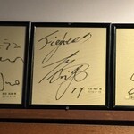 ステーキハウス朝日レストラン - ファイターズ時代の大谷翔平のサイン