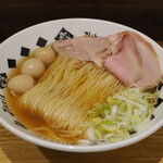 NIBOSHI MANIA - 鶏ぶしと鰺三種の煮干蕎麦