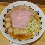 NIBOSHI MANIA - 鶏ぶしと鰺三種の煮干蕎麦