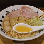 NIBOSHI MANIA - 鶏ぶしと鰺三種の煮干蕎麦