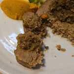 キッチン ブルー グローブ - デュクセルをのせます