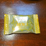 キッチン ブルー グローブ - お菓子のアップ