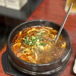 焼肉 5番街 - カルビうどん